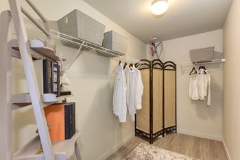 Master bedroom closet